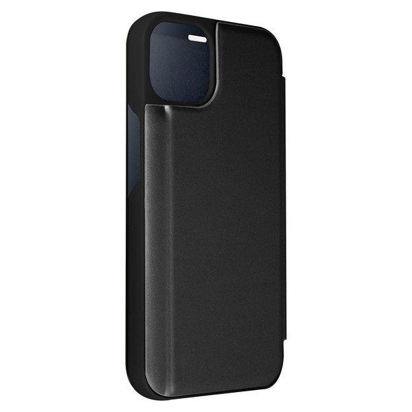 Avizar  Spiegelhülle iPhone 13 Mini Schwarz 