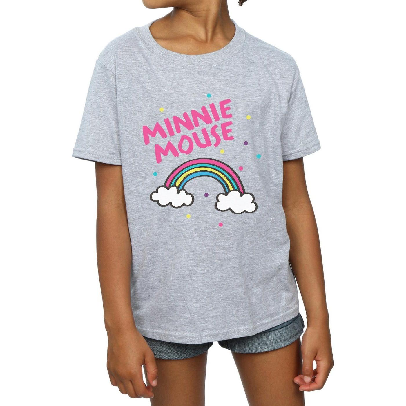 Disney  Minnie Mouse Rainbow Dots TShirt 