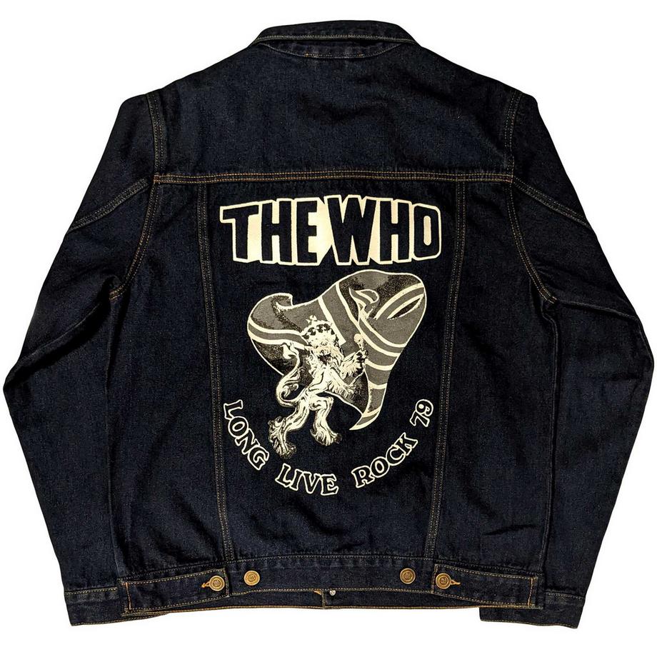 The Who Long Live Rock Giacca Di Denim  