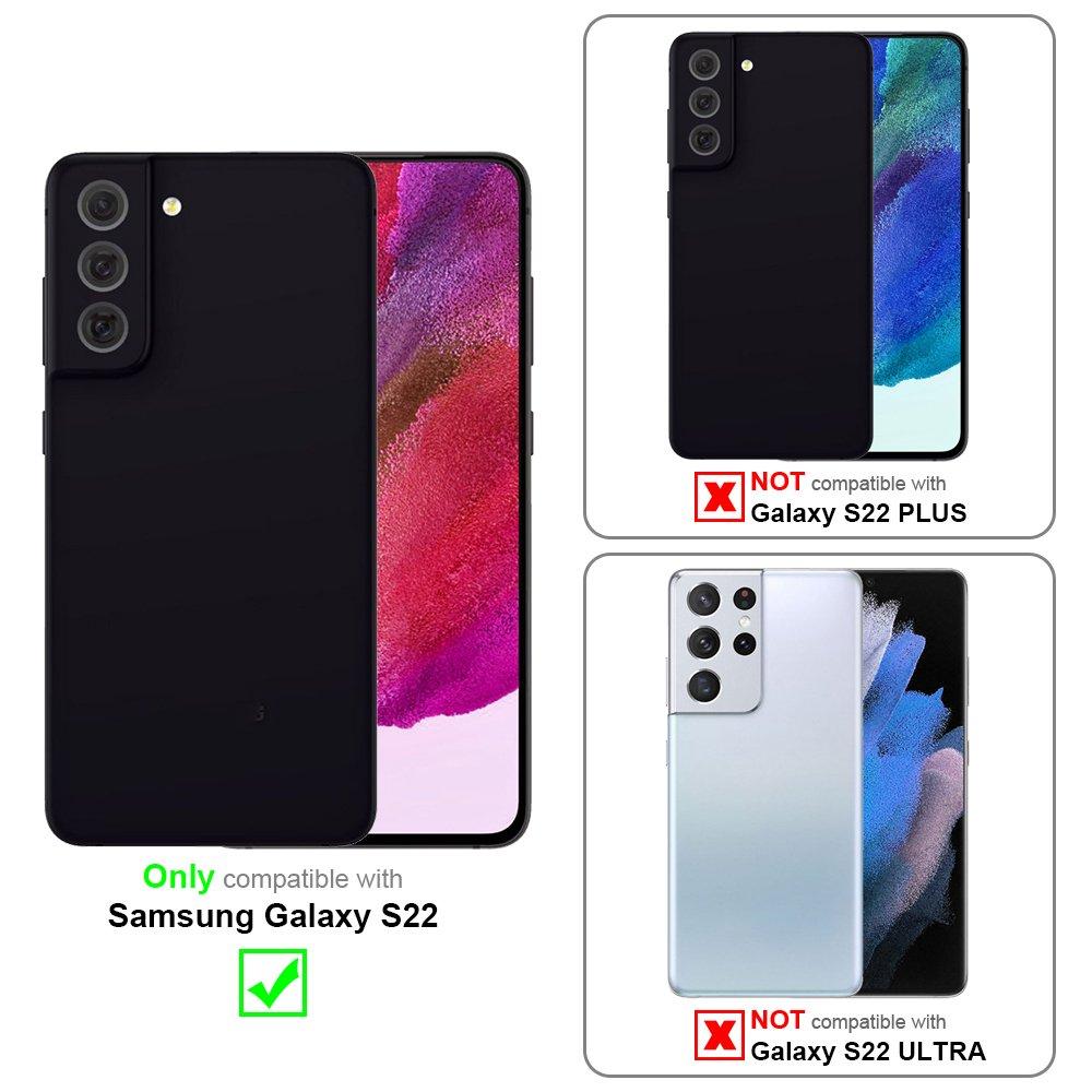 Cadorabo  Hülle für Samsung Galaxy S22 TPU Silikon Matt 