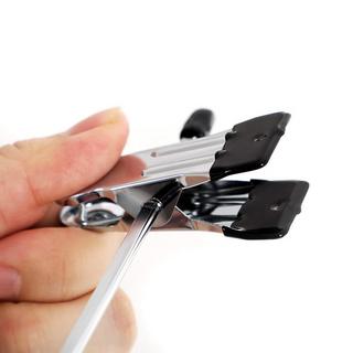 Songmics Cintre pantalon en métal Set de 20 cintres avec pinces  