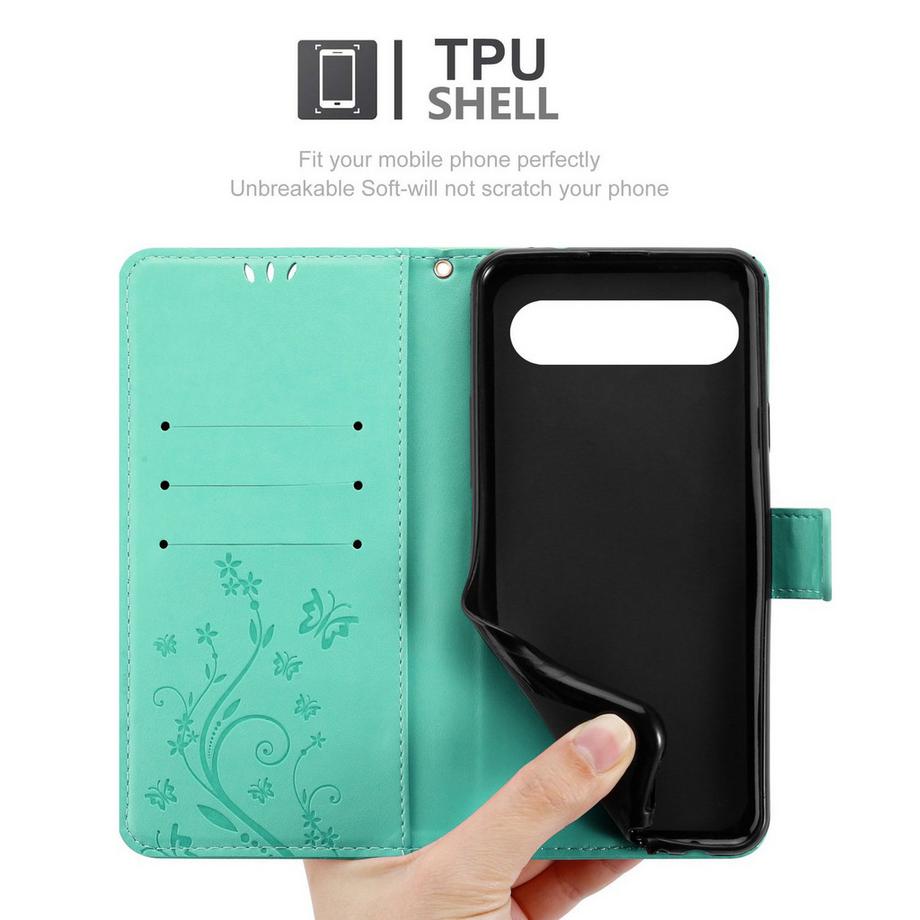 Cadorabo  OnePlus Nord 4 Hülle mit Blumen Muster 