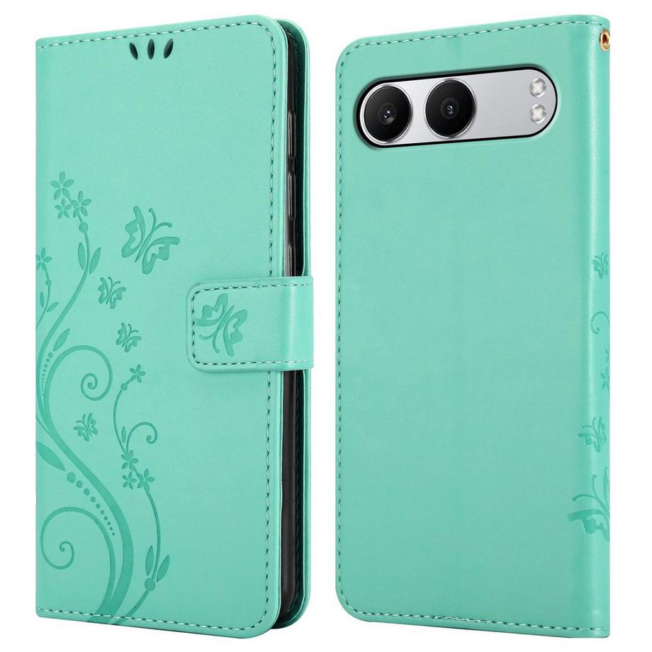 Cadorabo  OnePlus Nord 4 Hülle mit Blumen Muster 