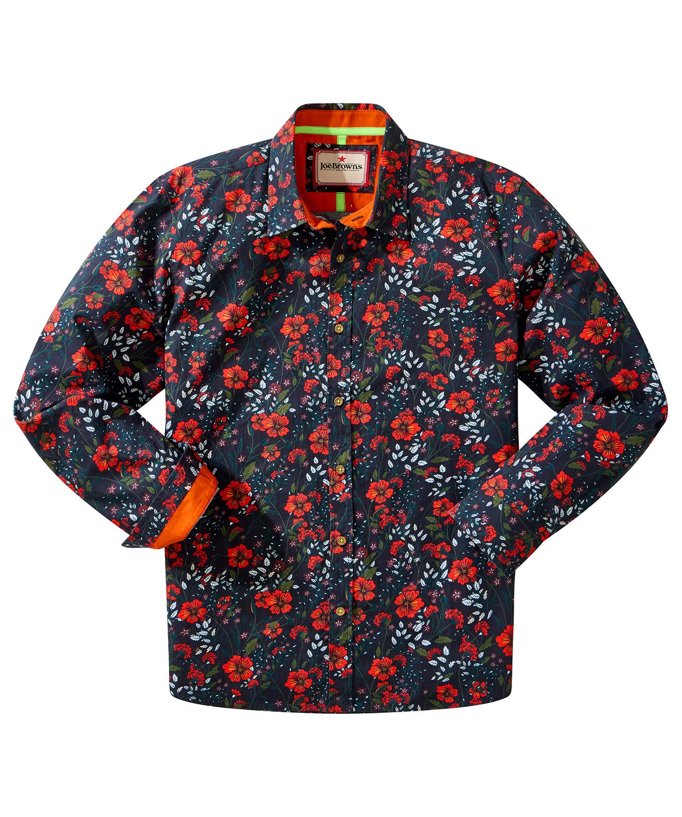 Joe Browns Winterhemd mit Blumenprint  