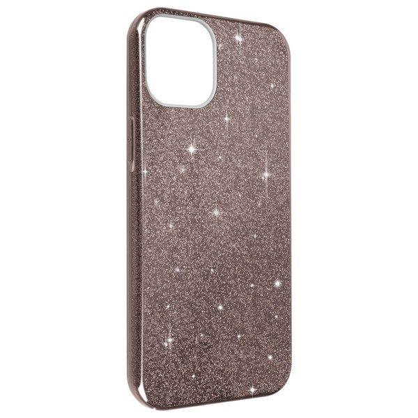 Avizar  Cover Paillette iPhone 14 Plus rosa 