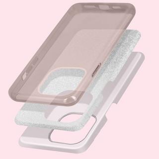 Avizar  Glitter Hülle Apple iPhone 14 Plus Rosa 
