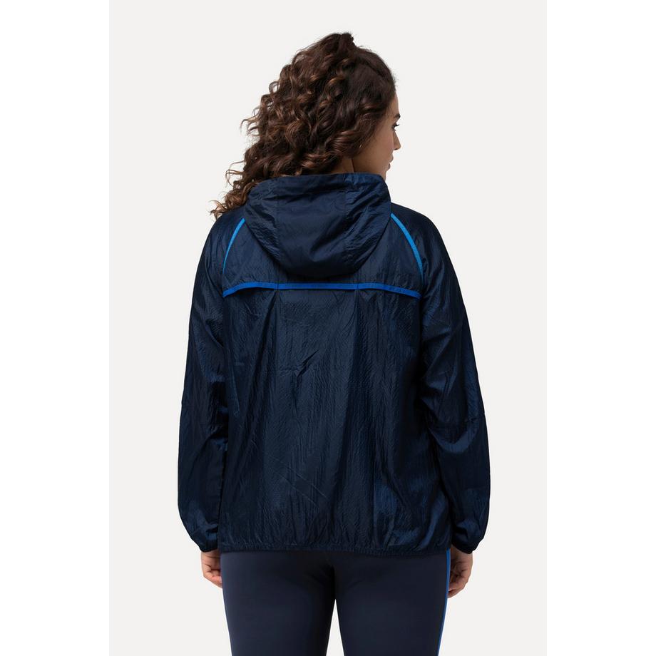 Ulla Popken Veste Fonctionnelle Deperlante avec Fermeture Eclair a Double Curseur  