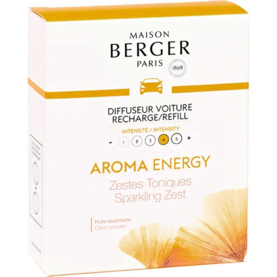 Maison Berger Autodiffusor Refill Energy Zestes Toniques  