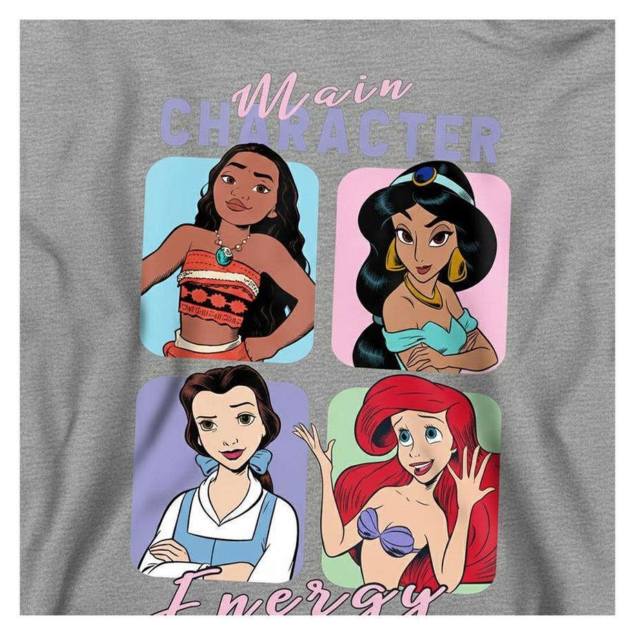 Disney PRINCESS  Main Character Energy Felpa Con Cappuccio Erica 
