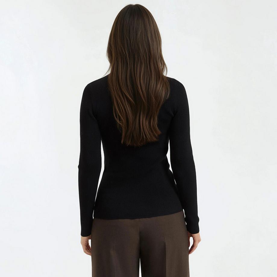 La Redoute Collections Feinstrick Rundhals Pullover  