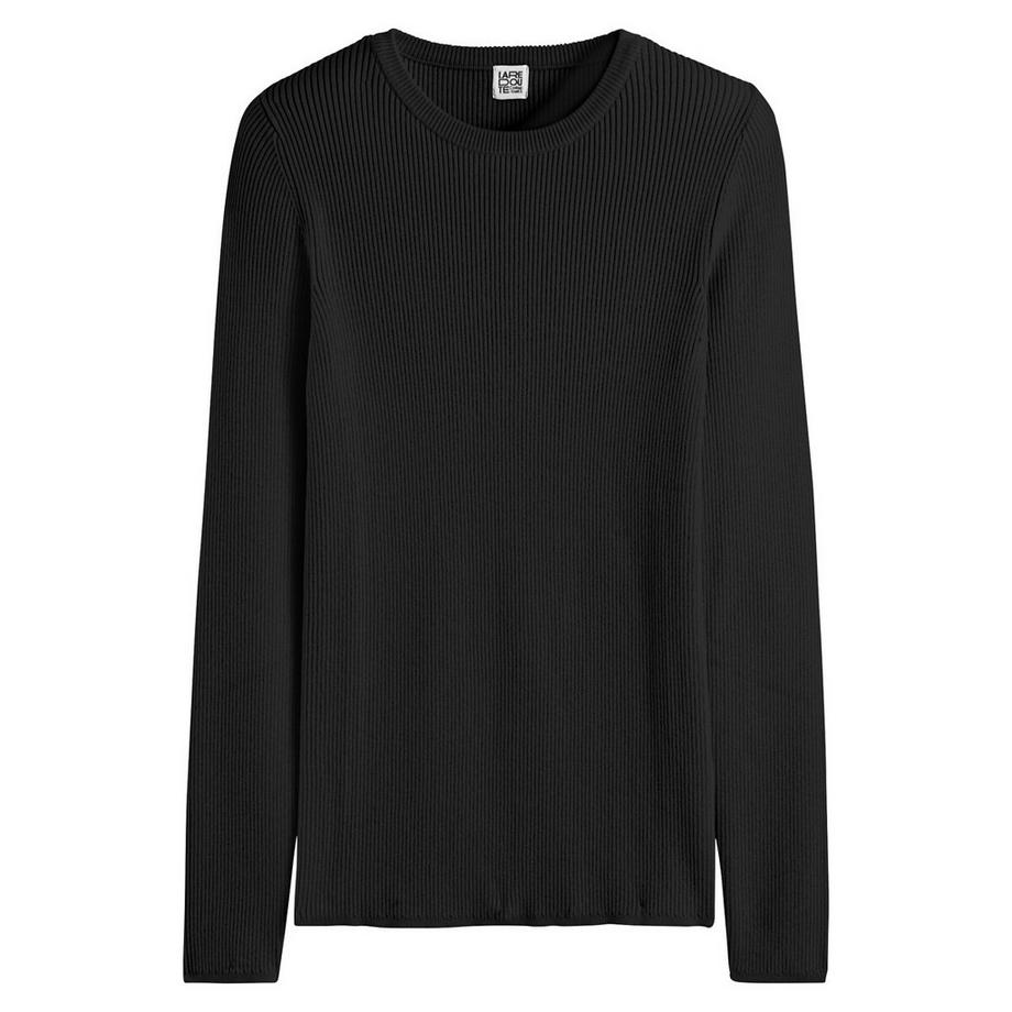 La Redoute Collections Feinstrick Rundhals Pullover  