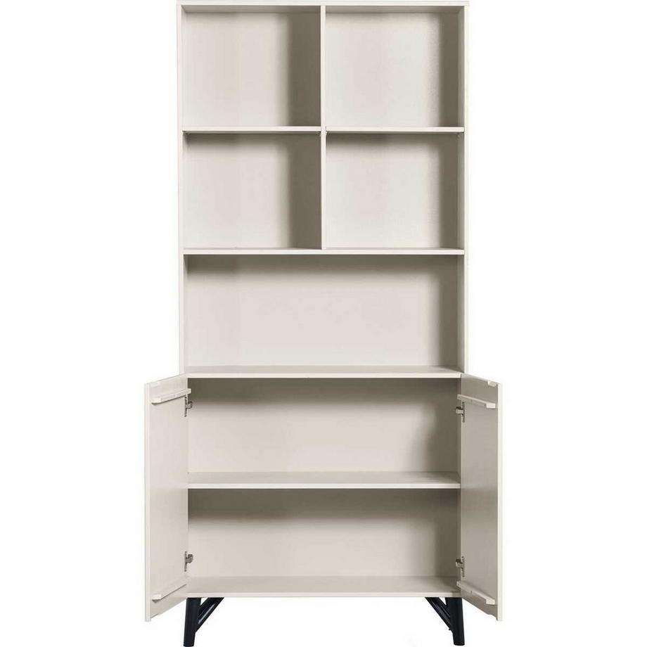 mutoni Armoire Miller ouverte pin dust 200x90  
