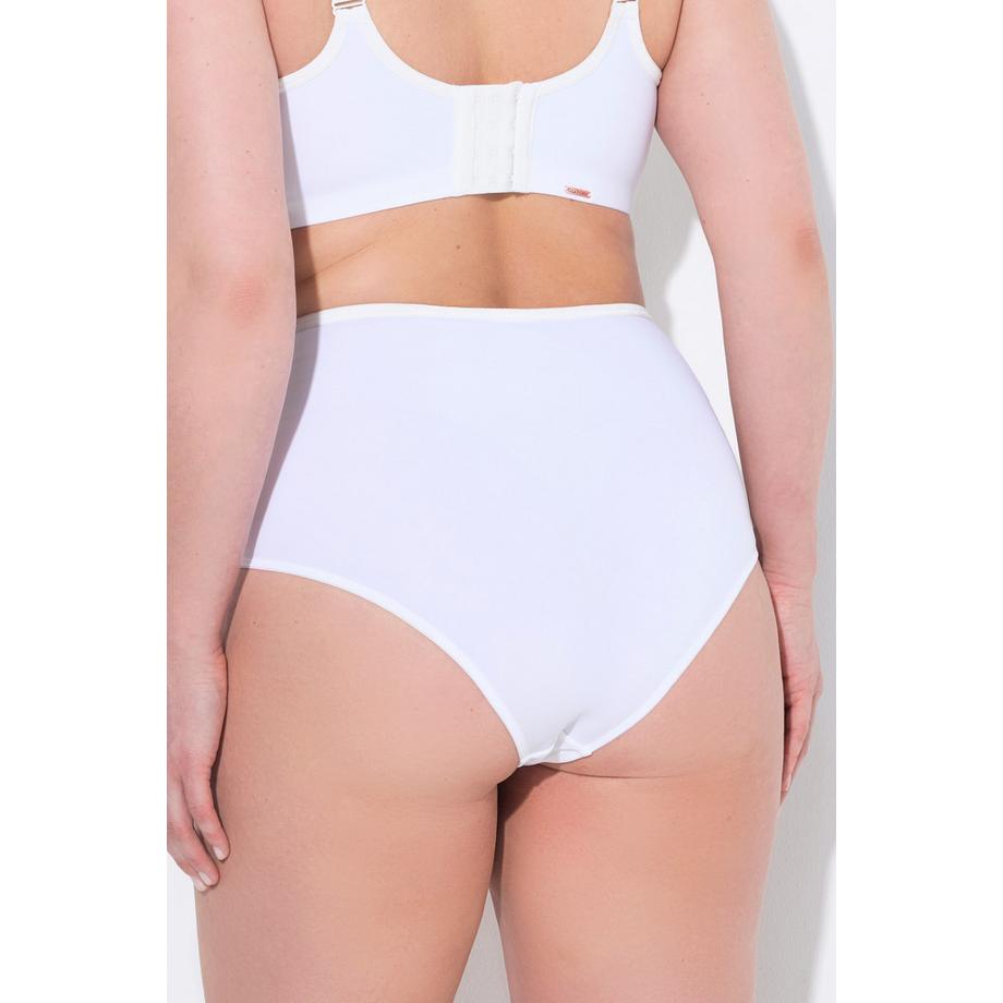 Ulla Popken Maxi Slip Inserto Pizzo Microfibra  