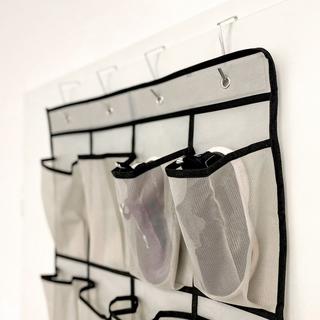 Intirilife Intirilife Organiseur de chaussures suspendu avec 24 compartiments  