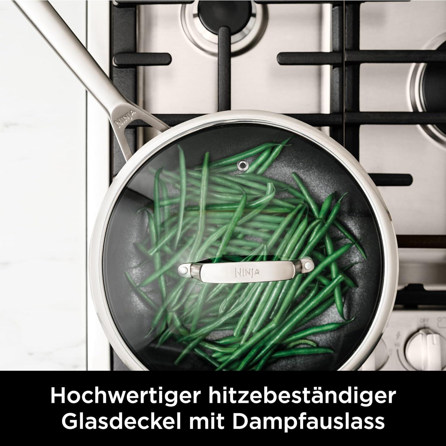 Ninja Foodi ZEROSTICK Set de casseroles et poêles à frire  