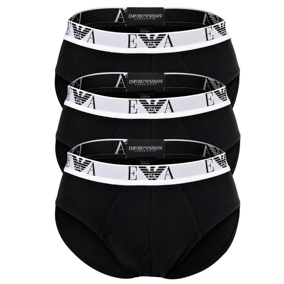 Scivolone Uomini Confezione da 3 Aderente alla figura-Bold Monogram
