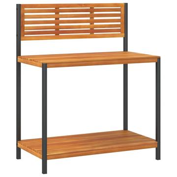 Table de travail bois d'acacia