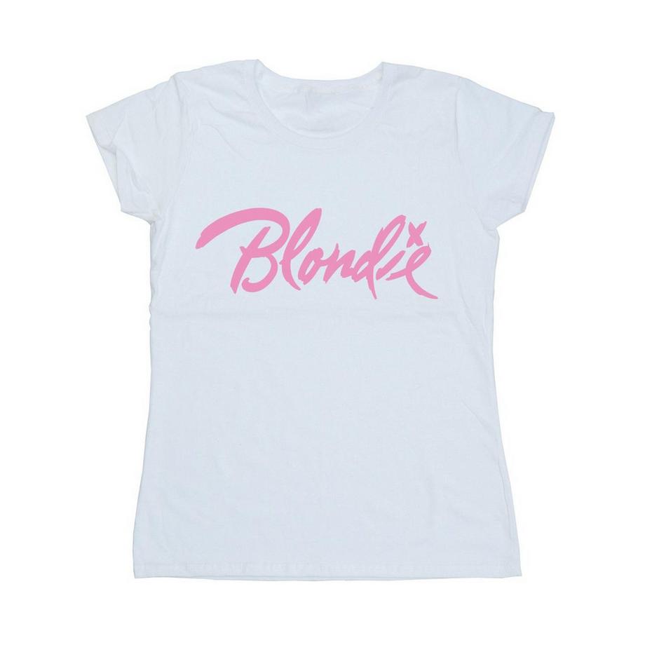Blondie Logo Print T-Shirt  
