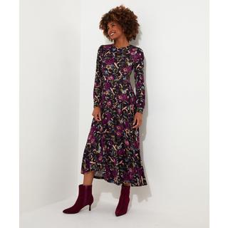 Joe Browns  Robe d'Hiver Midi Florale à Plis 