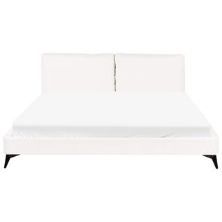 Beliani Letto en Bouclé Scandinavo MELLE  