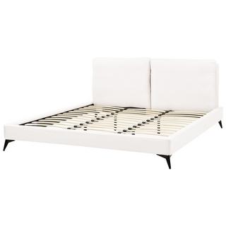 Beliani Letto en Bouclé Scandinavo MELLE  