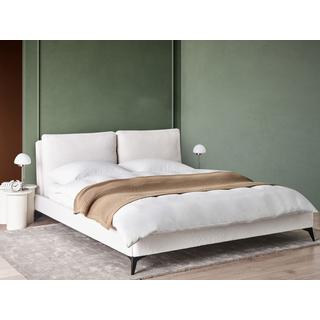 Beliani Letto en Bouclé Scandinavo MELLE  