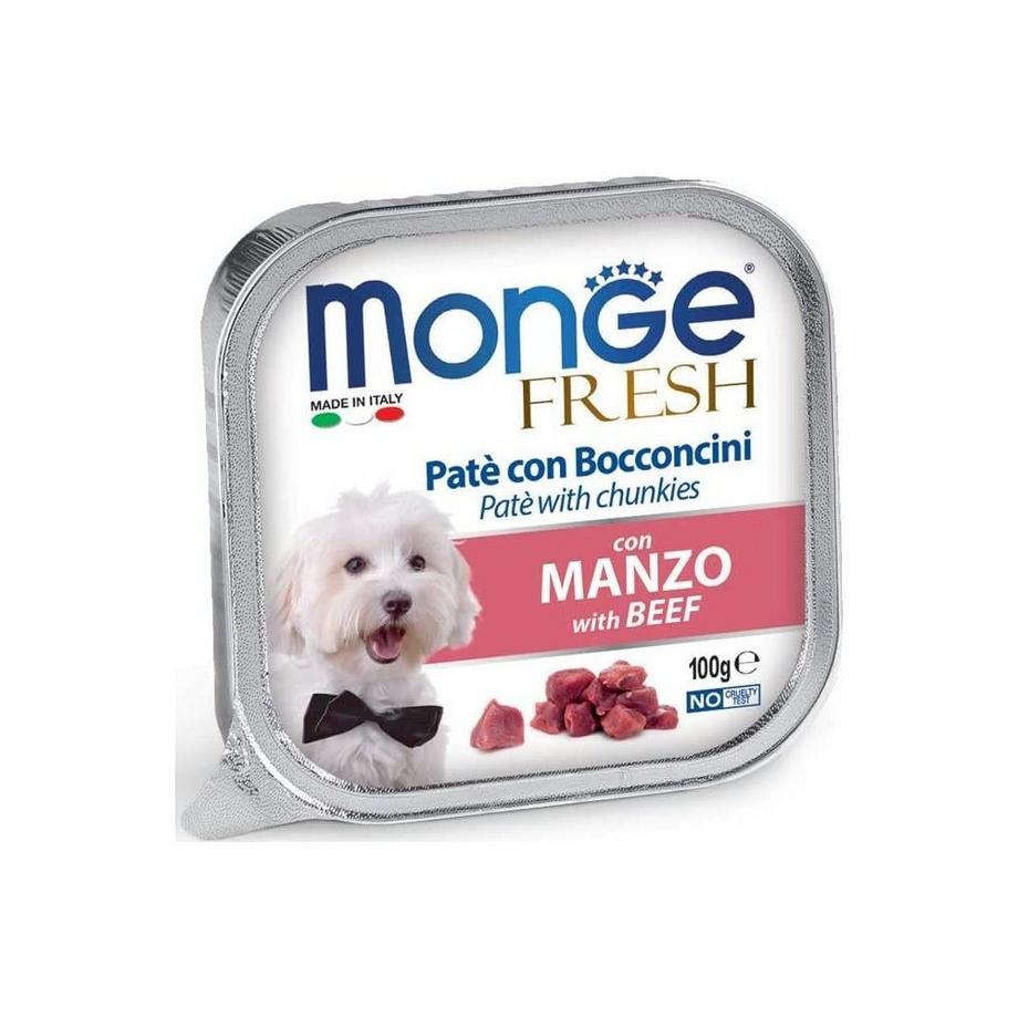 Monge  Fresco per cani con manzo 