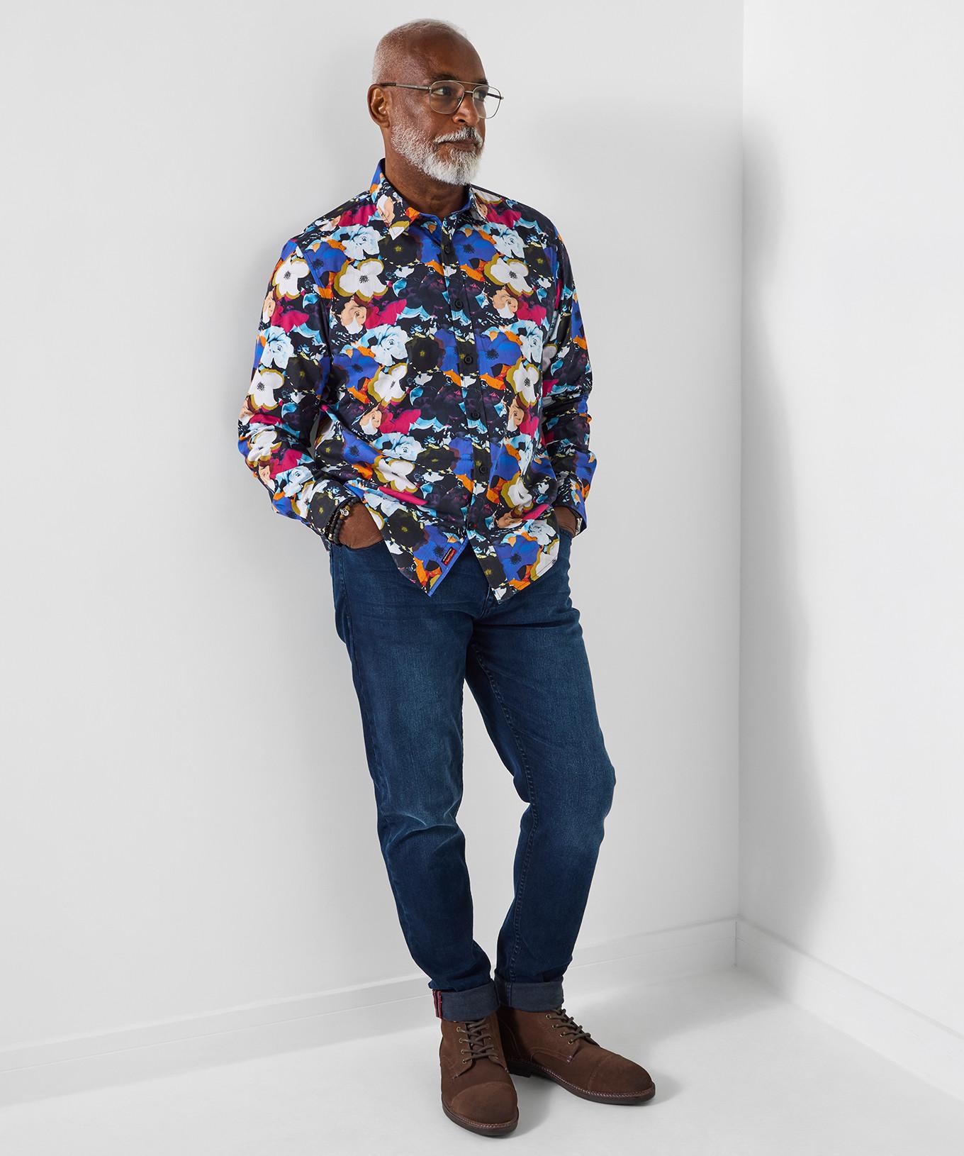 Joe Browns Hemd mit Blumenmuster  