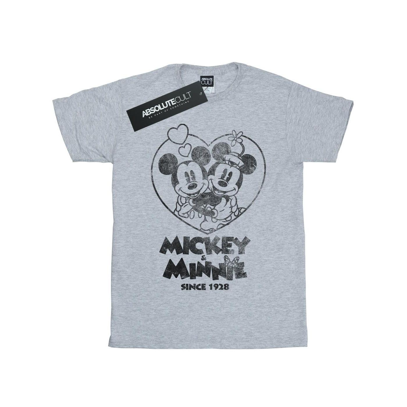 Disney  Tshirt MICKEY AND MINNIE MOUSE SINCE 