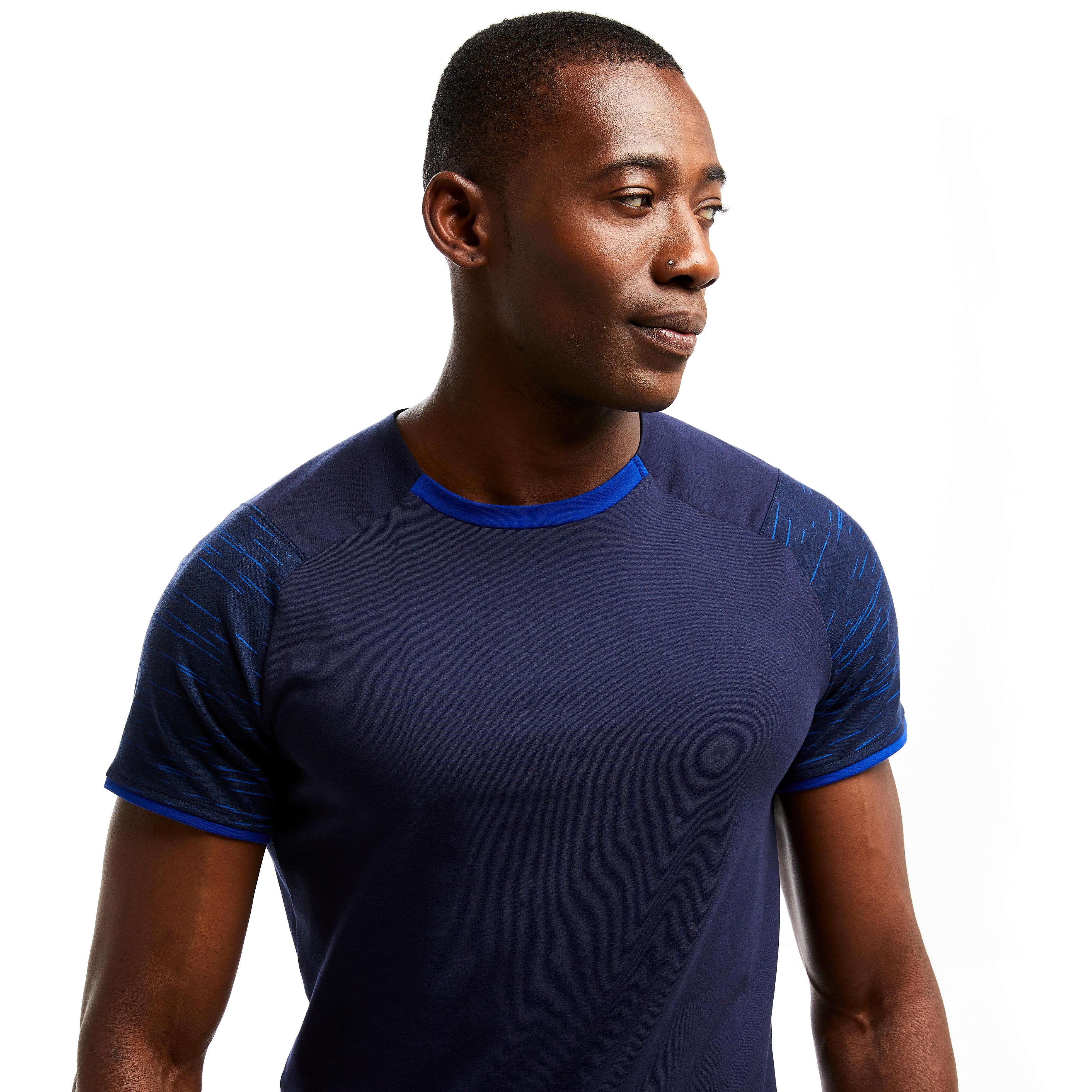 KIPSTA  Maillot de football manches courtes coton 