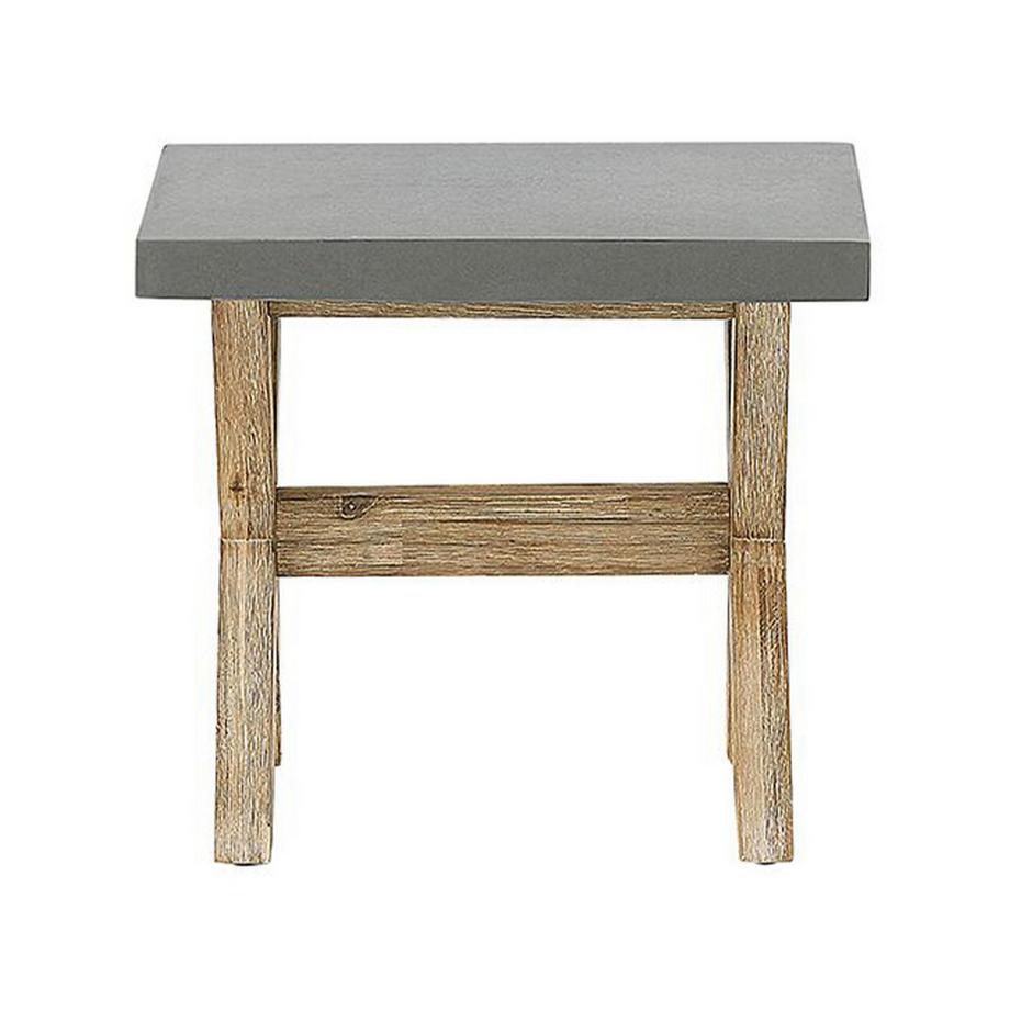 Beliani Ensemble de jardin en Fibre-ciment Industriel OLBIA  