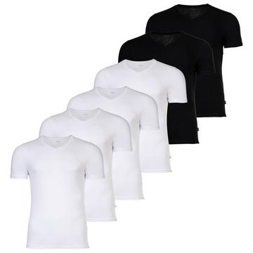 T-Shirt  6er Pack Bequem sitzend-Everyday