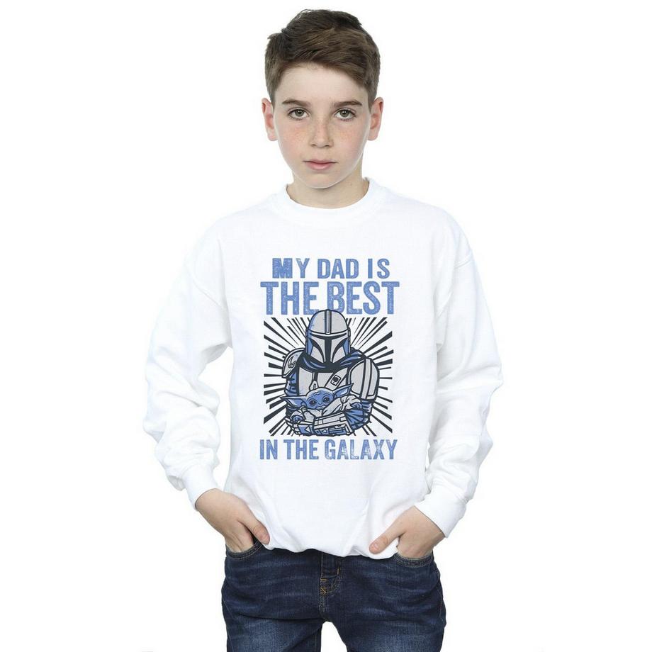 STAR WARS  Mandalorian Best Dad Sweatshirt 