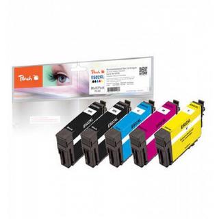 Peach  PI200-842 cartuccia d'inchiostro 5 pz Compatibile Nero, Ciano, Magenta, Giallo 