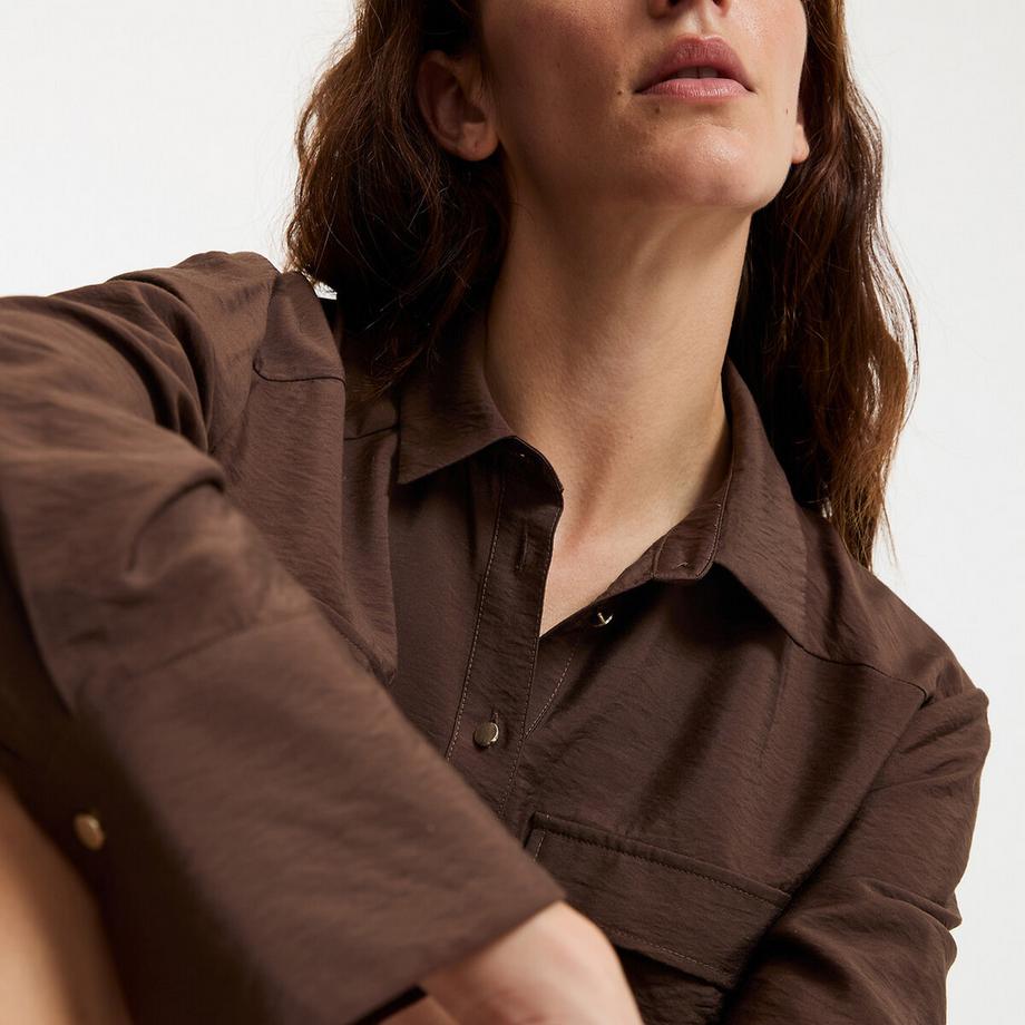 La Redoute Collections Kurzes lockeres Hemd  