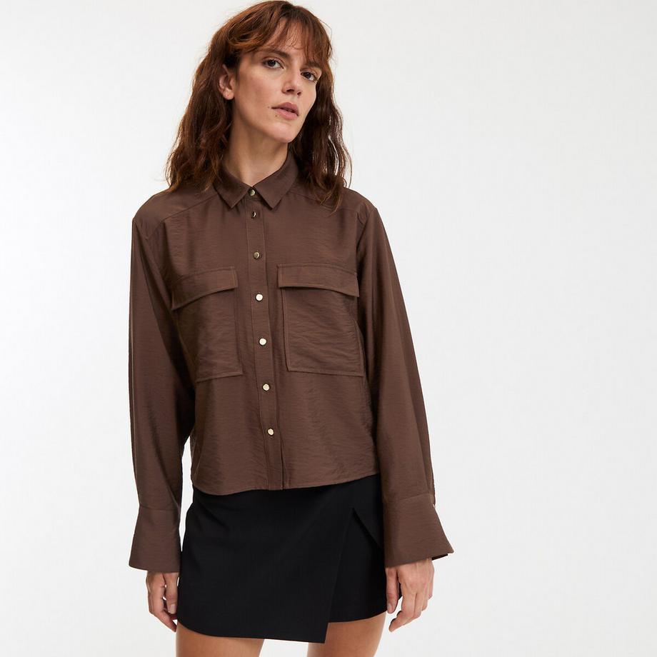 La Redoute Collections Kurzes lockeres Hemd  