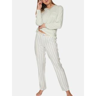 Admas  Pigiama lungo top e pantaloni Classic Stripes 