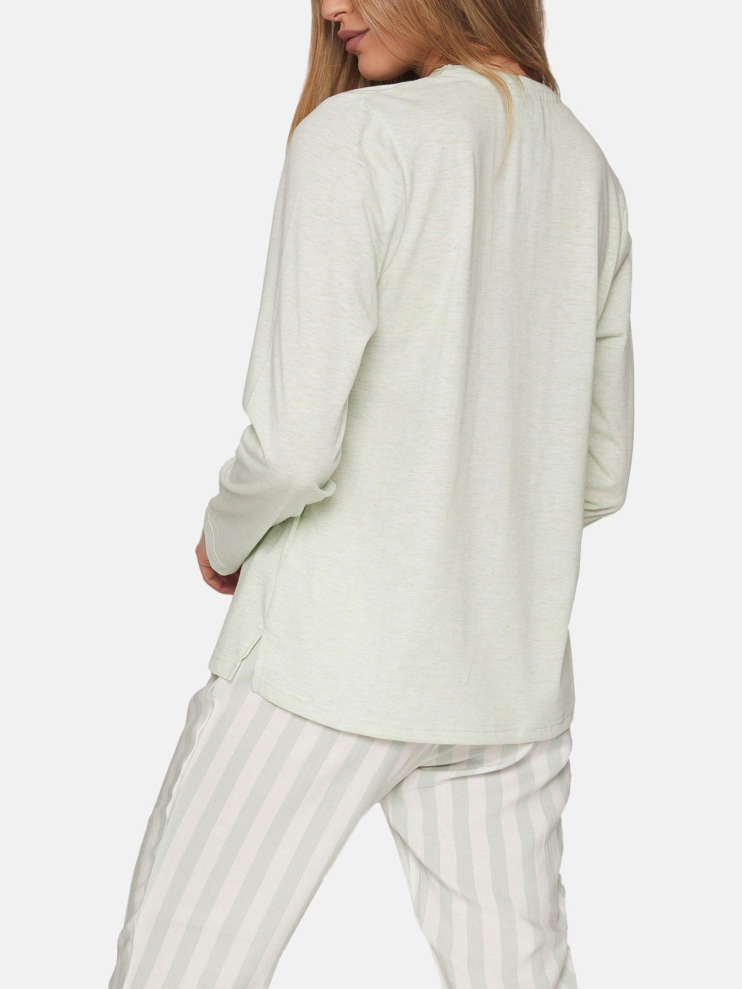 Admas  Pigiama lungo top e pantaloni Classic Stripes 