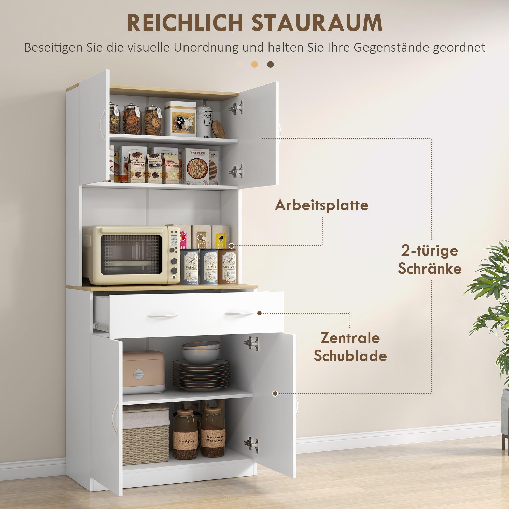 HOMCOM  Küchenschrank 