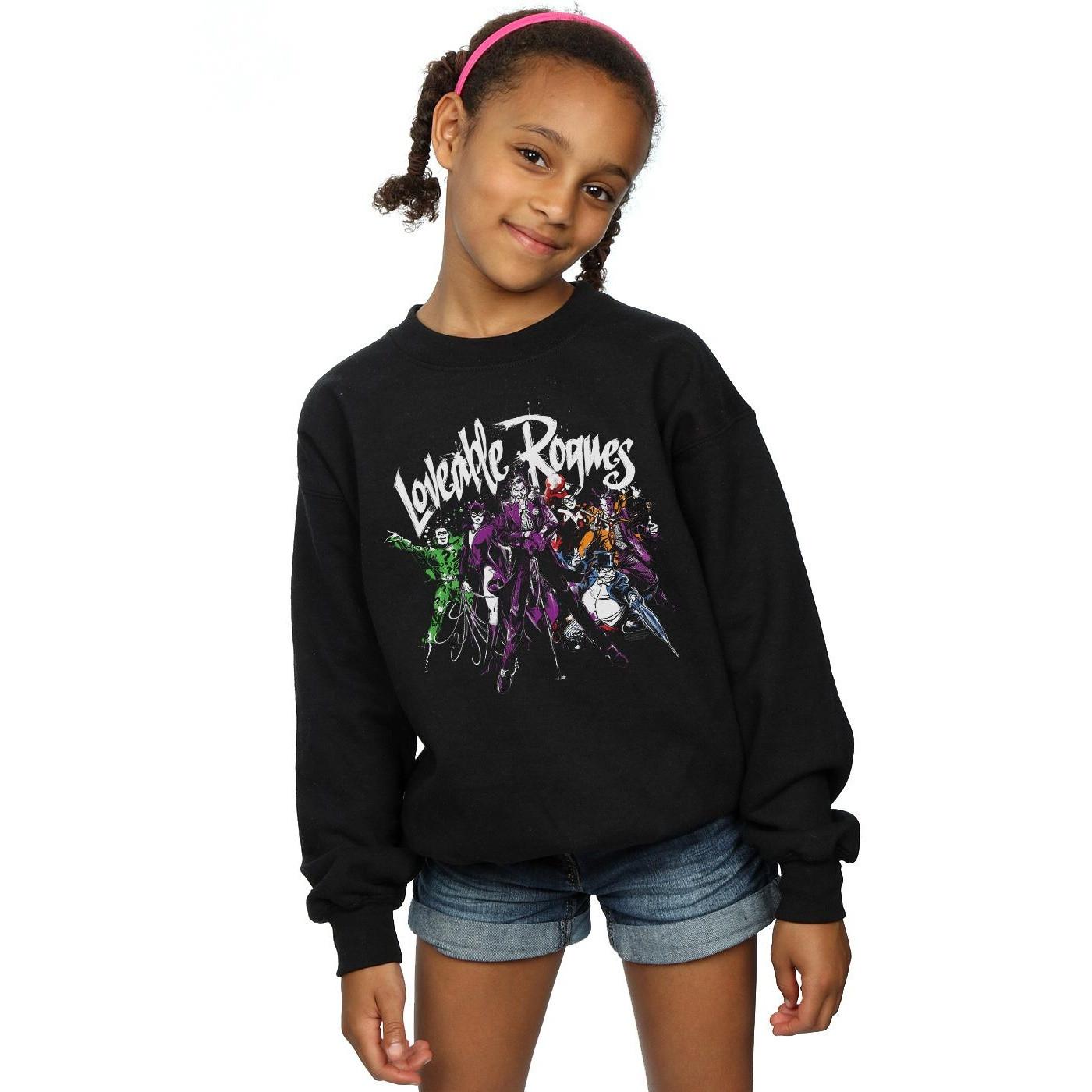 DC COMICS  Loveable Rogues Sweatshirt 