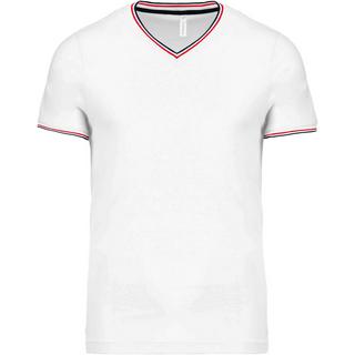 Kariban Piqué V-Ausschnitt T-Shirt  