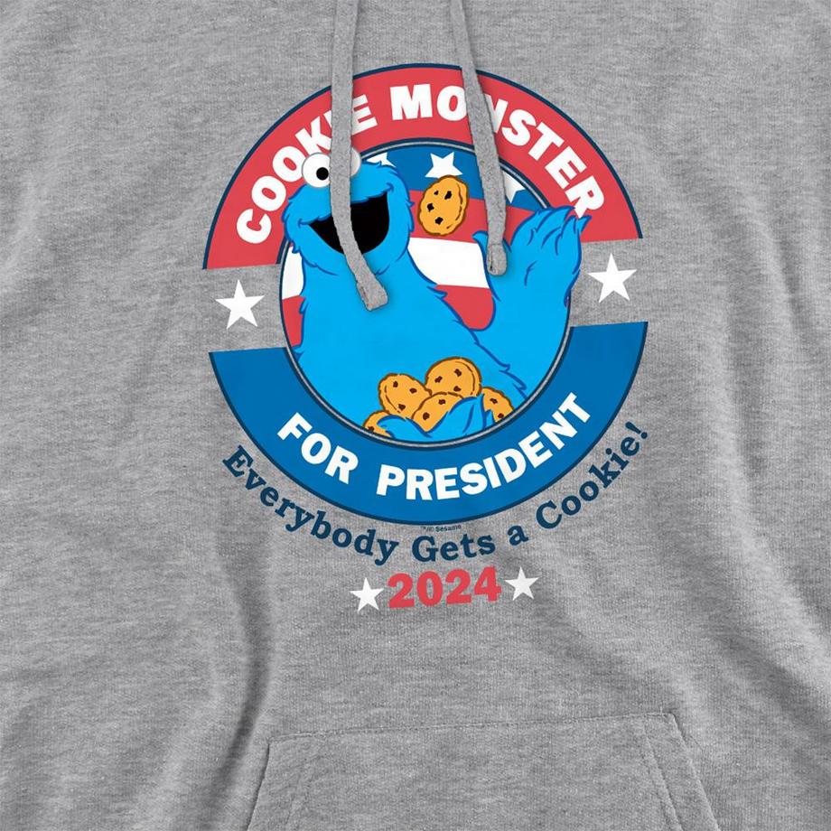 Sesame Street Sweat À Capuche Cookie Monster Pour La Présidence  