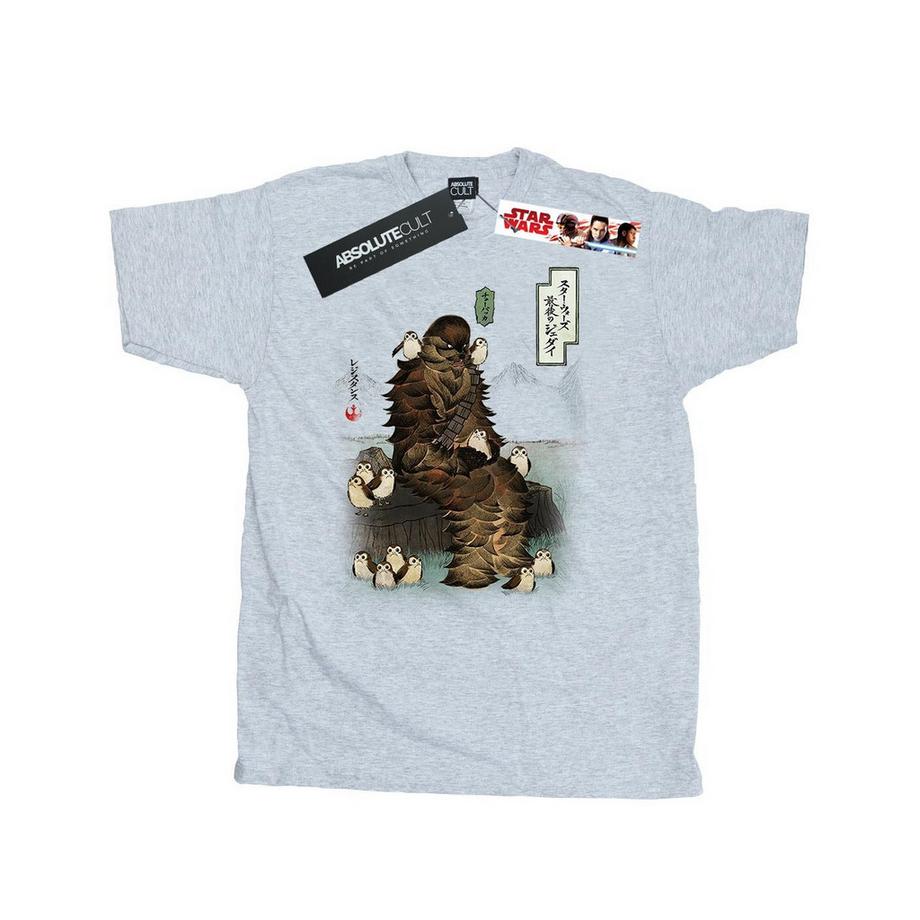 STAR WARS The Last Jedi Chewbacca und Porgs T-Shirt  