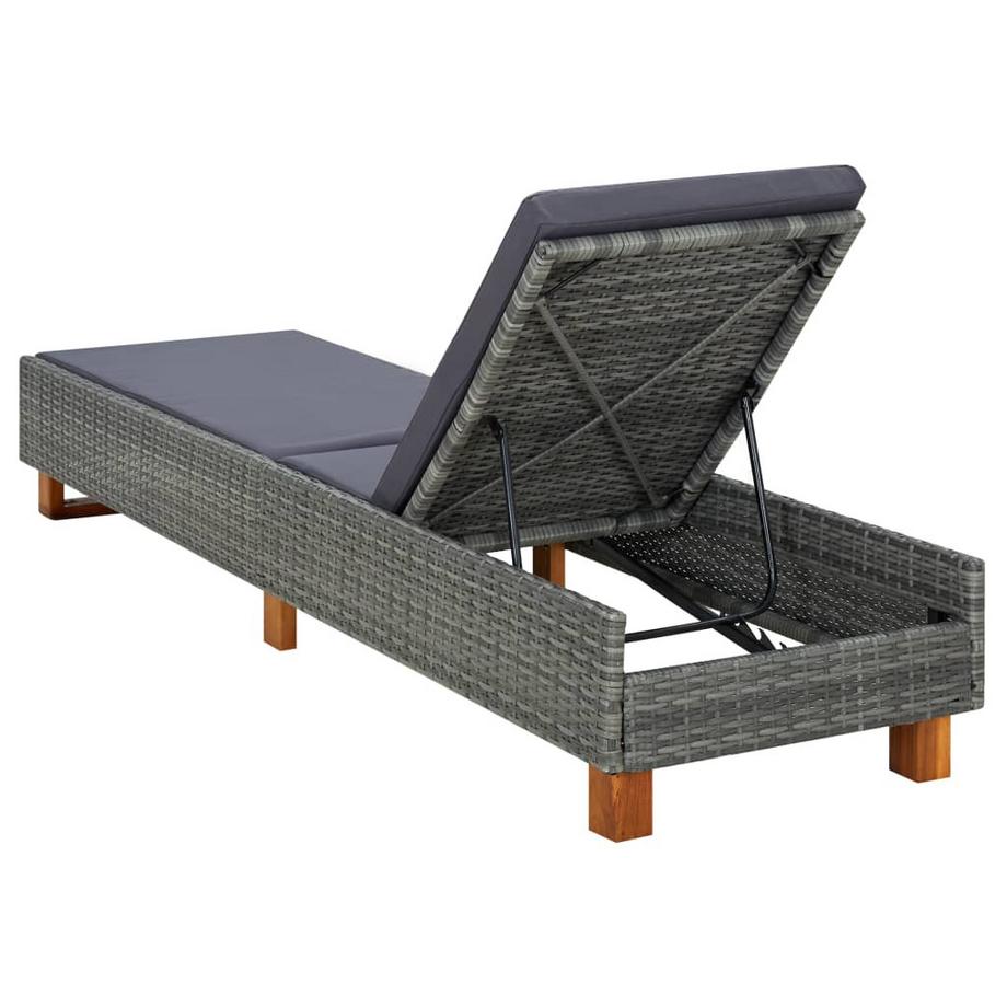 VidaXL Sonnenliege poly-rattan  
