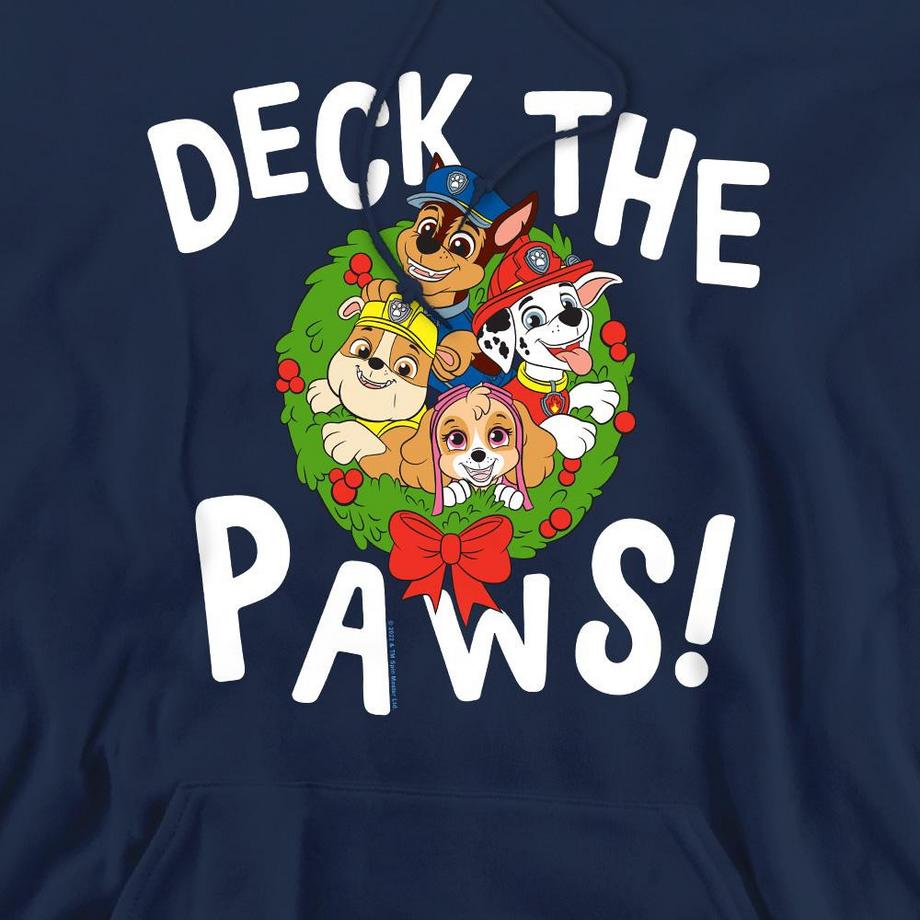 PAW PATROL Deck The Paws Weihnachtliches Design Kapuzenpullover  