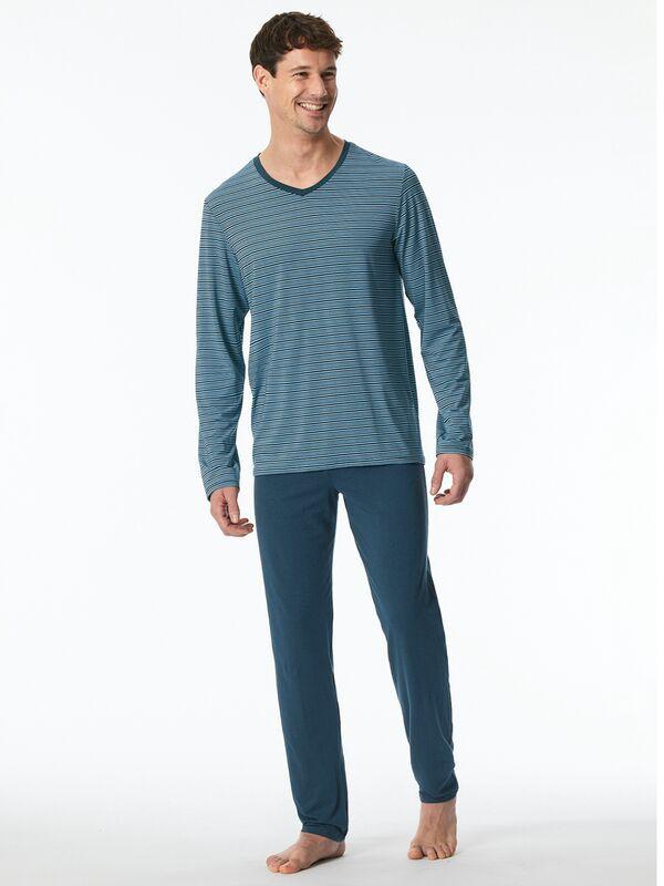 Schiesser Pyjama MicroModal Manches Longues  