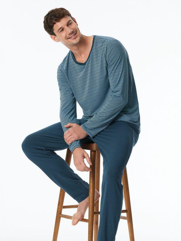 Schiesser Pyjama MicroModal Manches Longues  