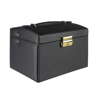 eStore  Boîte à bijoux, Cuir artificiel - Noir 