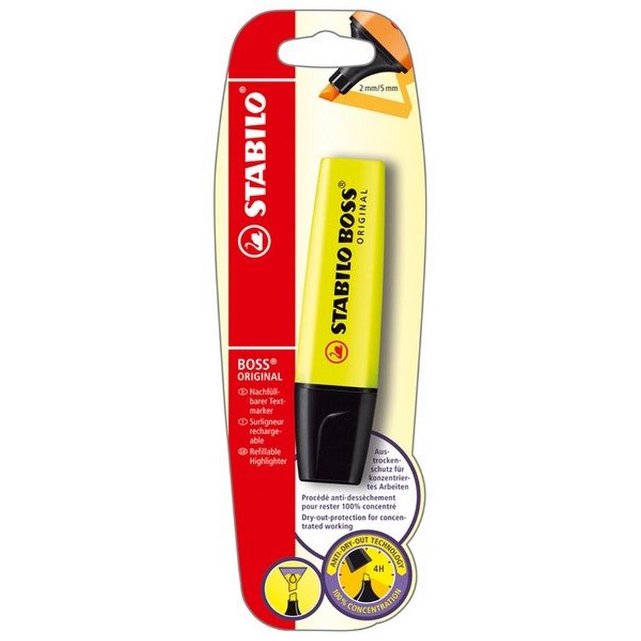 STABILO Textmarker BOSS 2/5mm B-10129-10 gelb