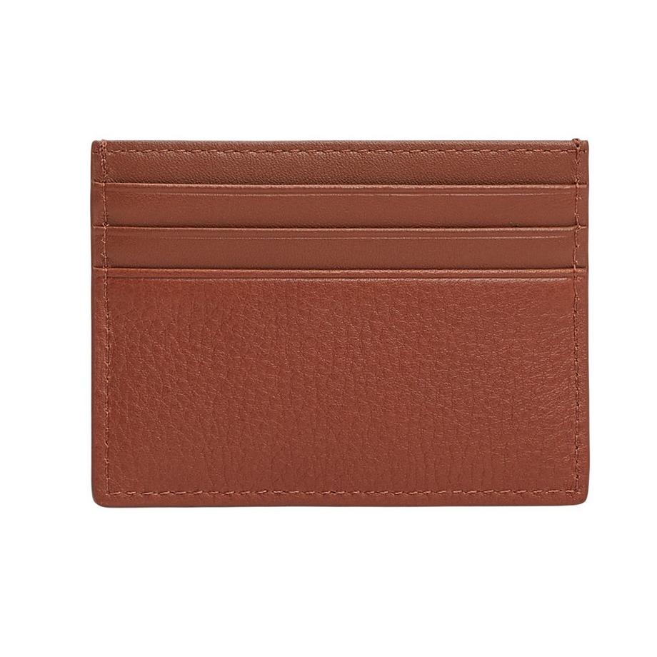 TOMMY HILFIGER Leder Kartenhalter mit Logo  